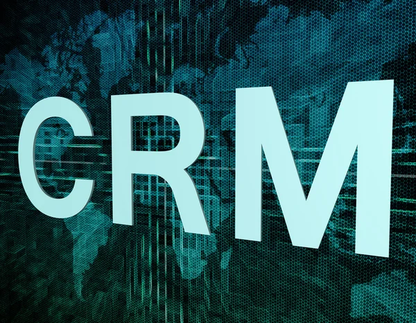 Crm 概念 — 图库照片