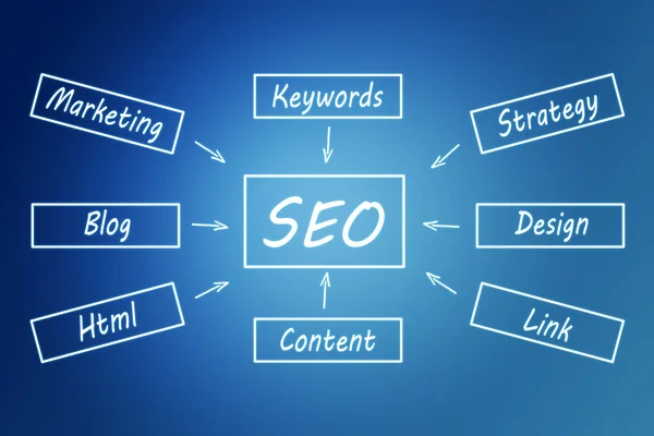 Concepto SEO — Foto de Stock