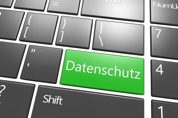 Datenschutz — Fotografia de Stock