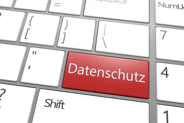 Datenschutz — Fotografia de Stock