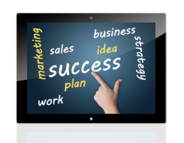 Tablet başarı tagcloud