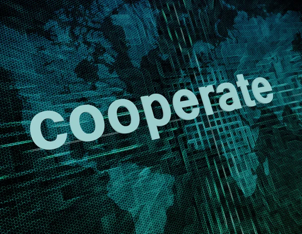 Cooperar — Foto de Stock