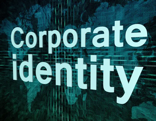Corporate identity — Stock Photo, Image