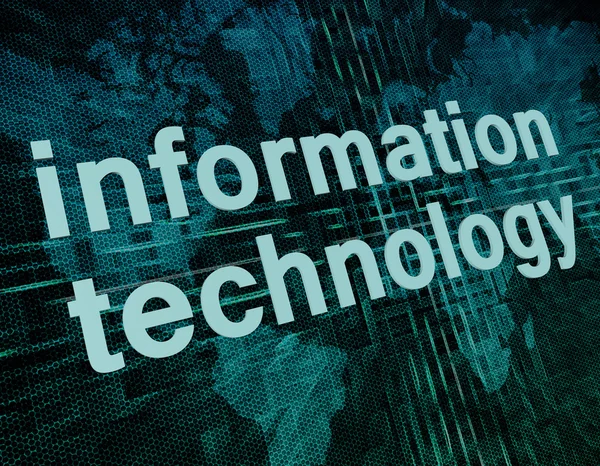 Informatietechnologie — Stockfoto
