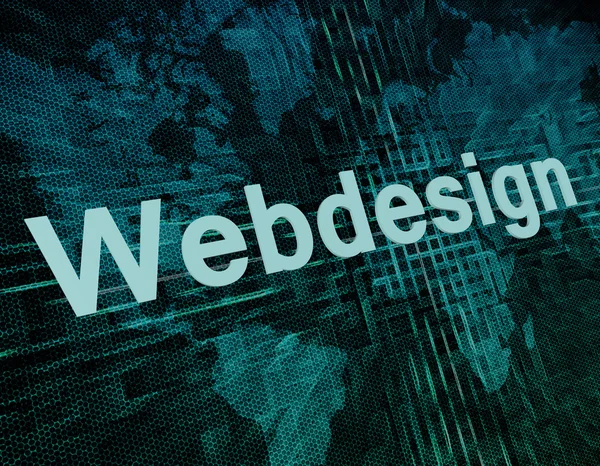 Diseño web — Foto de Stock