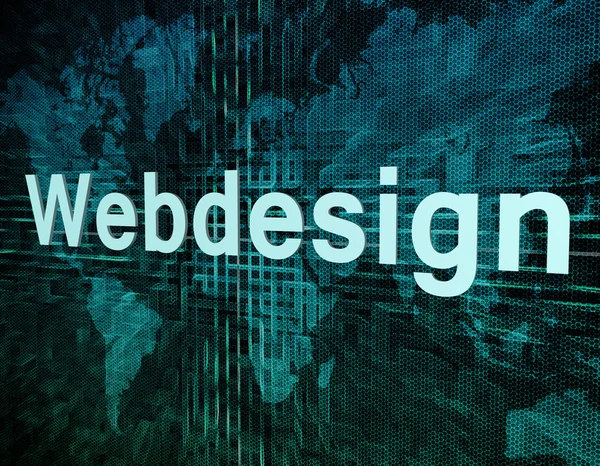 Webdesign — Stock fotografie