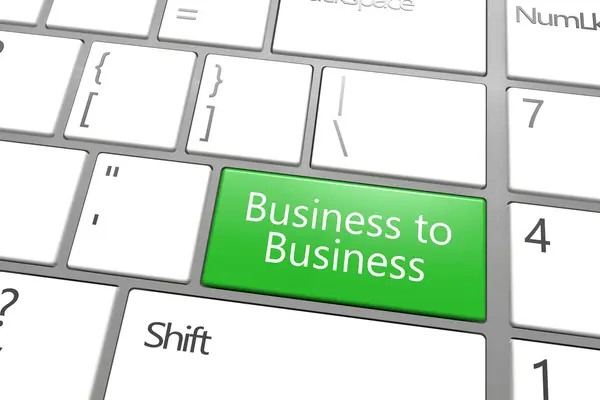 Business to Business Schlüssel — Stockfoto