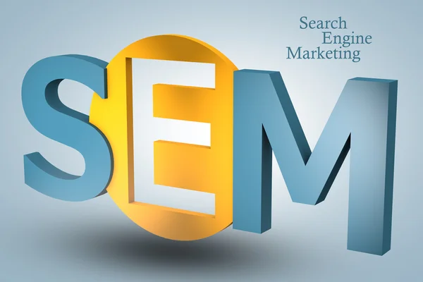 Search Engine Marketing — Stock Photo, Image