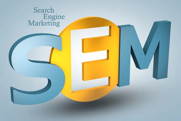 Marketing de motores de búsqueda — Foto de Stock