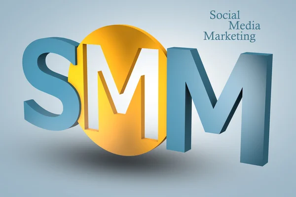 Marketing de mídia social — Fotografia de Stock