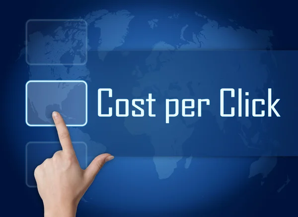 Cost per Click — Stock Photo, Image