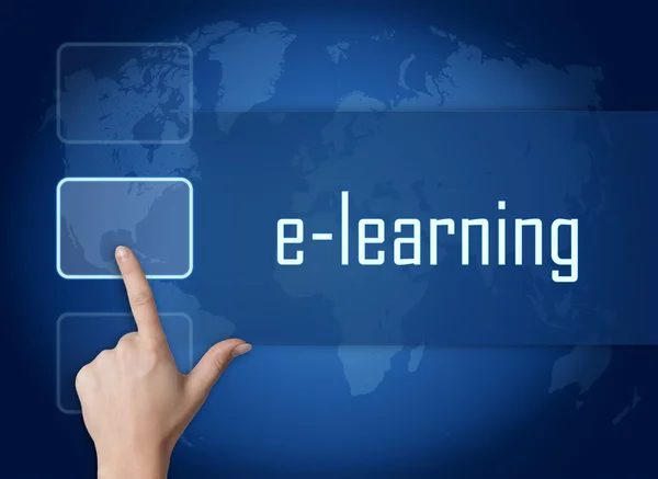 E-learning — Foto Stock