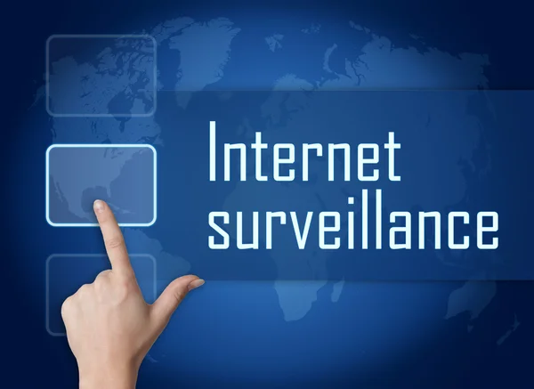 Internet surveillance — Stock Photo, Image