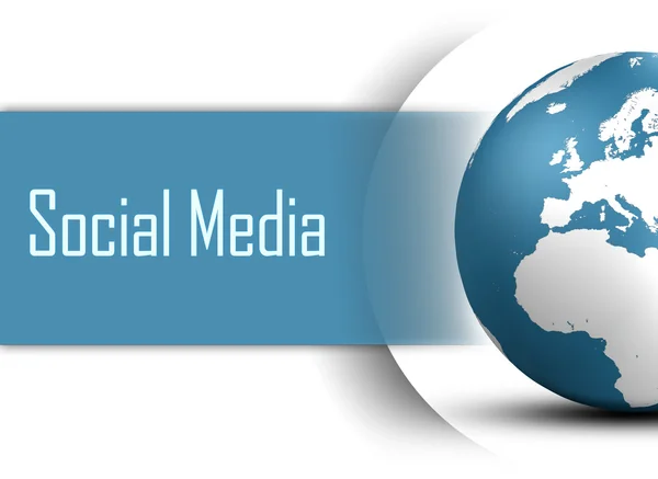 Redes sociales — Foto de Stock