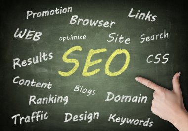 Blackboard seo etiket bulutu
