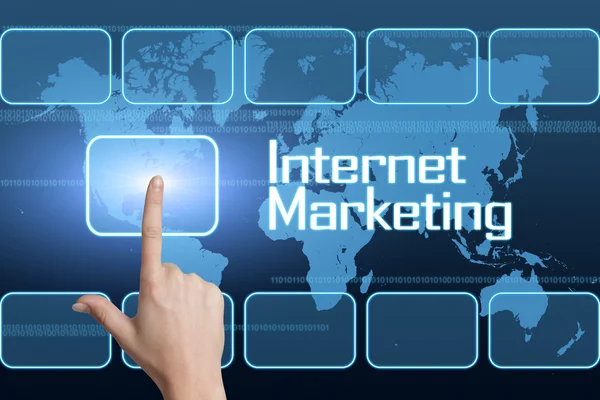 Marketing en Internet — Foto de Stock