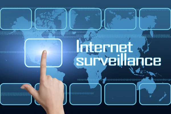Internet surveillance — Stock Photo, Image