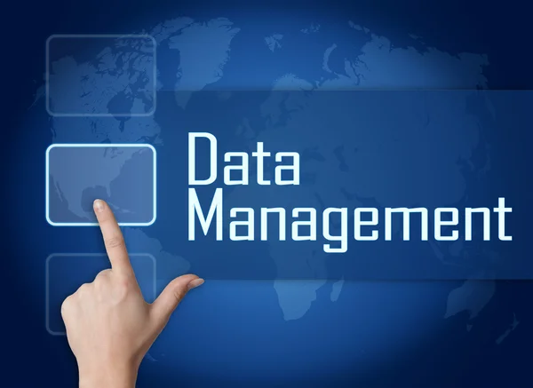 Datahanteringデータ管理 — Stockfoto