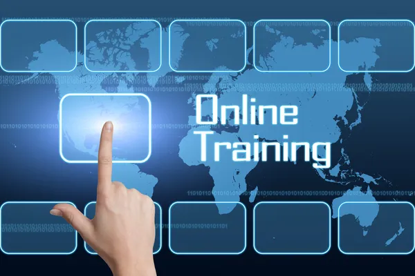 Online Training — Stock Photo, Image