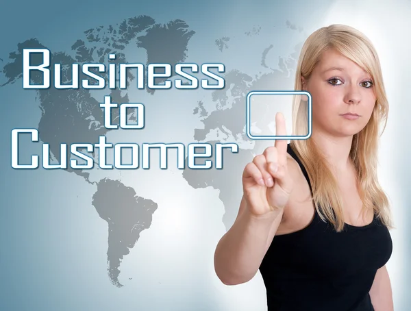 Business to Customer — Stock Photo, Image