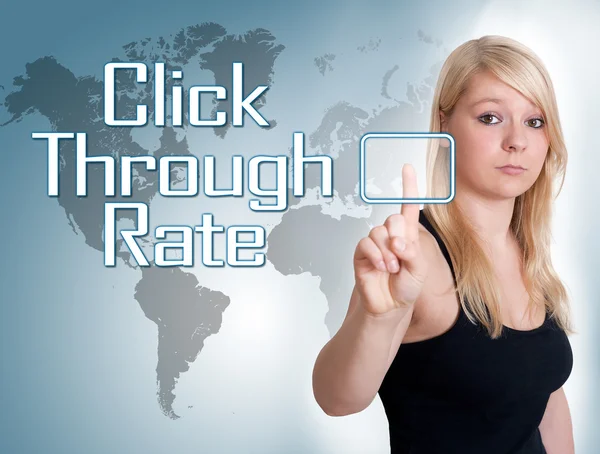 Click Through Rate — Stock Photo, Image