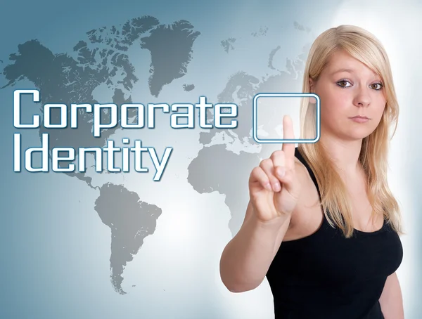 Identidade corporativa — Fotografia de Stock