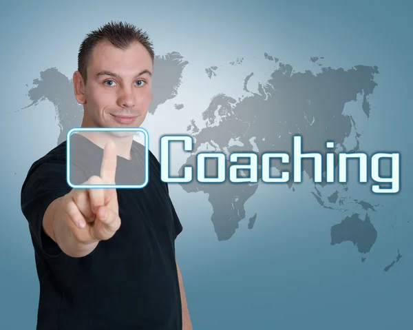 Coachning — Stockfoto