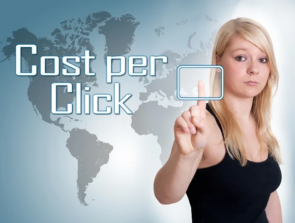 Cost per Click — Fotografie, imagine de stoc