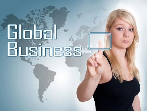Globální podnikání — Stock fotografie