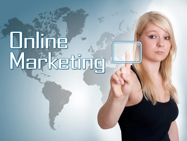 Marketingu online — Zdjęcie stockowe