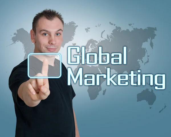 Wereldwijde marketing — Stockfoto