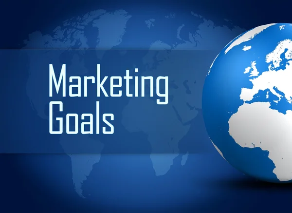 Marketing Goals — Stock Photo, Image