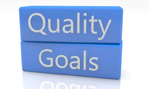Quality Goals — Stock Photo, Image