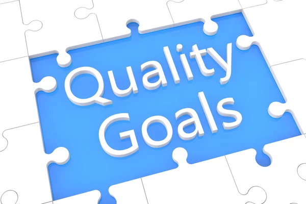 Quality Goals — Stock Photo, Image