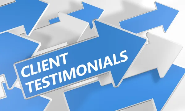 Client Testimonials — Stock Photo, Image