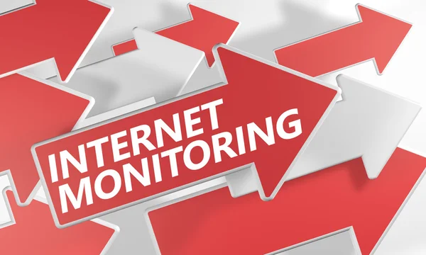 Internet Monitoring — Stock Photo, Image