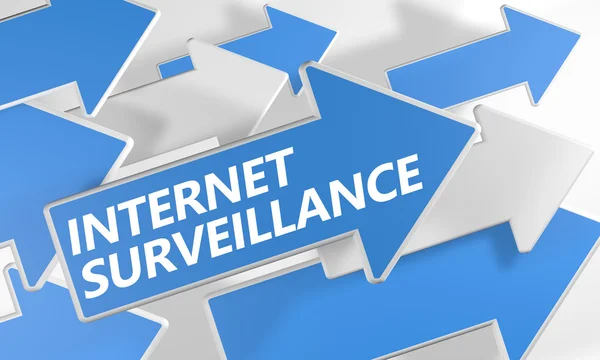 Internet surveillance — Stock Photo, Image