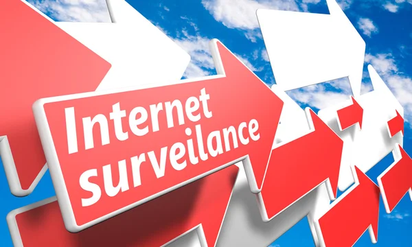 Internet surveillance — Stock Photo, Image