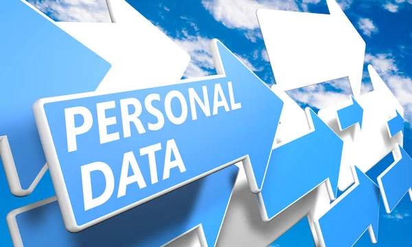 Dati personali — Foto Stock