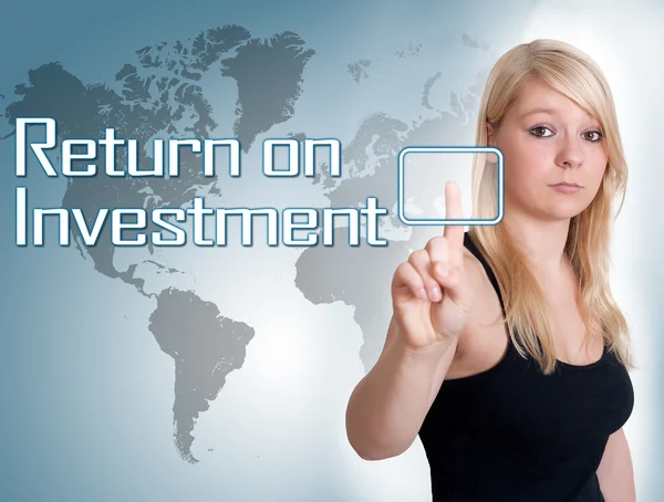 Return on investment — Stock Photo, Image