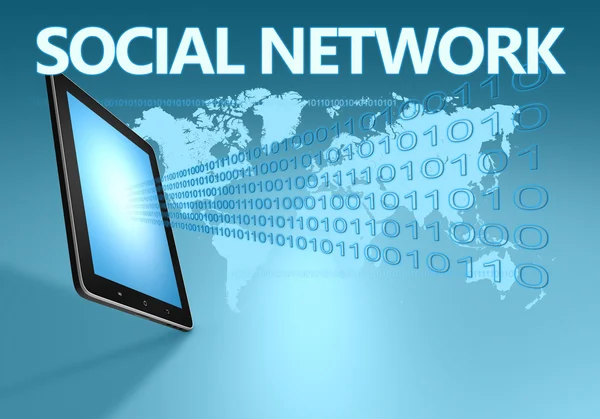 Social Network — Stock Photo, Image