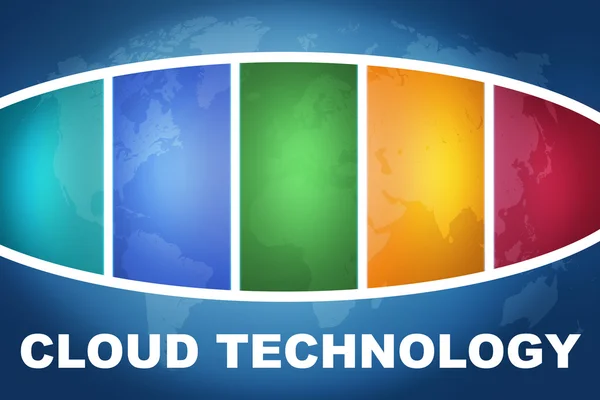 Tecnología de nube — Foto de Stock