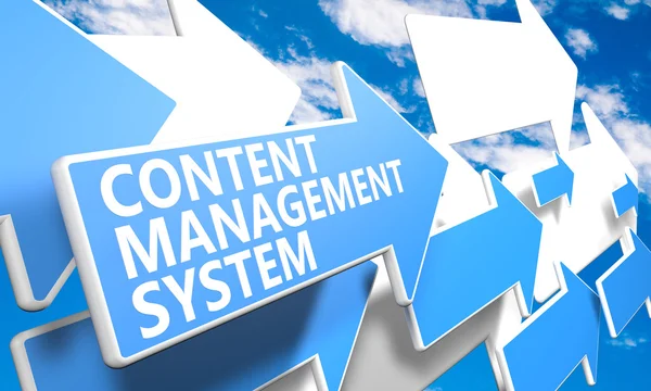 Content Management System — Stock Photo, Image