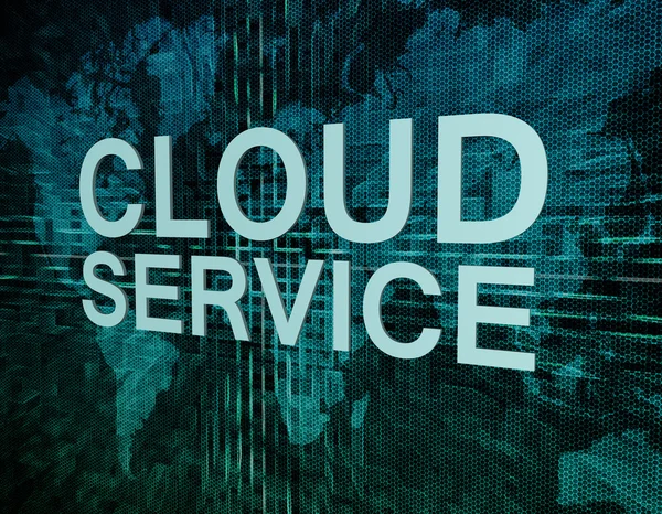 Cloud hizmeti — Stok fotoğraf