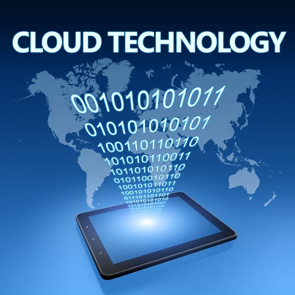 Tecnología de nube — Foto de Stock