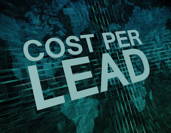 Cost per Lead — Stock Photo, Image