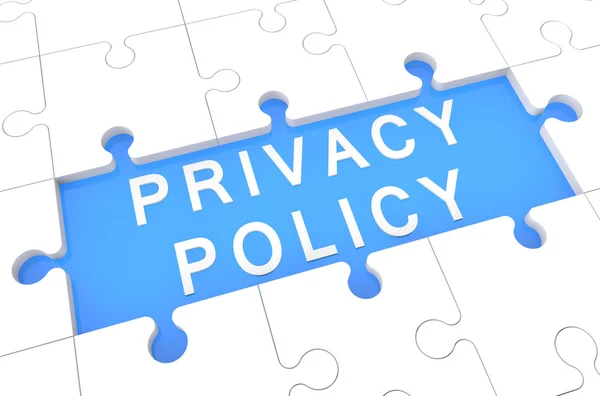 Privacy Policy — Stock Photo, Image