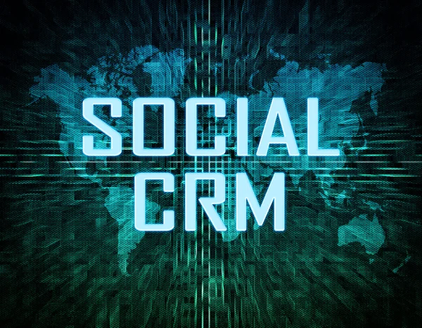 Social CRM — Stock Photo, Image