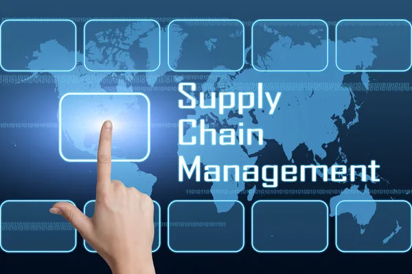 Gestione della supply chain — Foto Stock