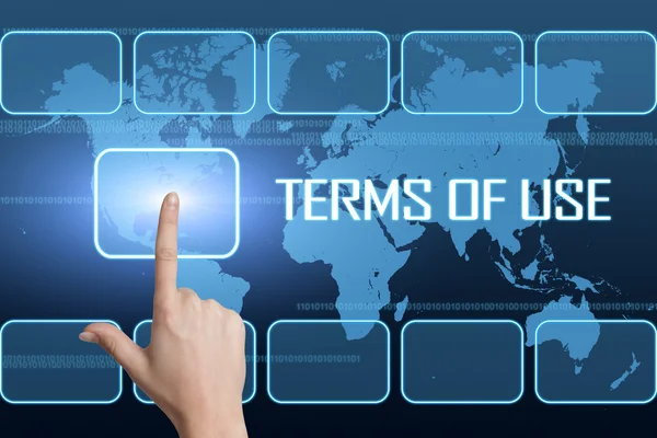 Terms of use — Stock Photo, Image